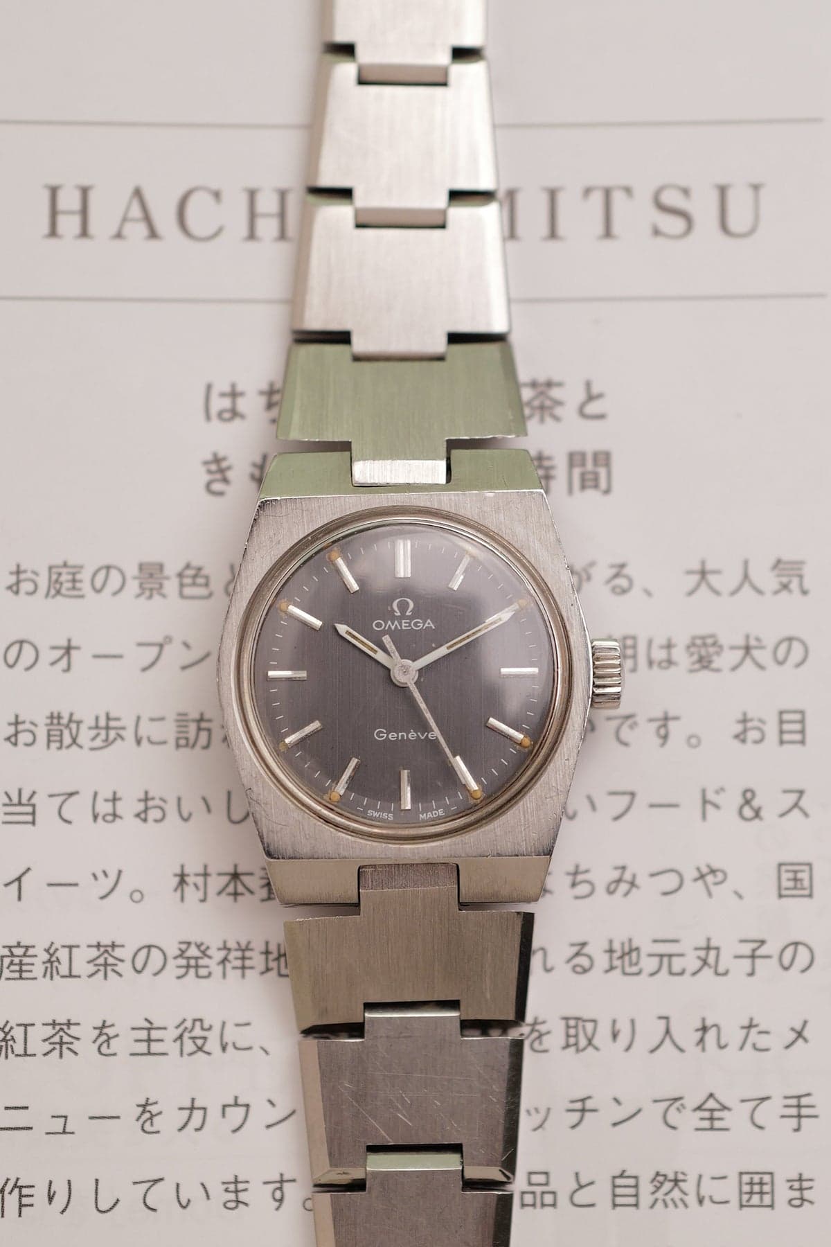 Ladies Omega Geneve "Grey" Circa. 1970s