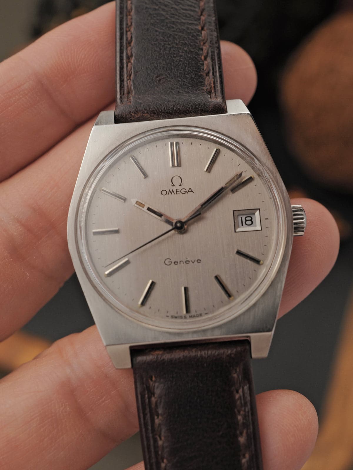 Omega Geneve "Integrated" Ref. 136.0049 (Circa 1972)