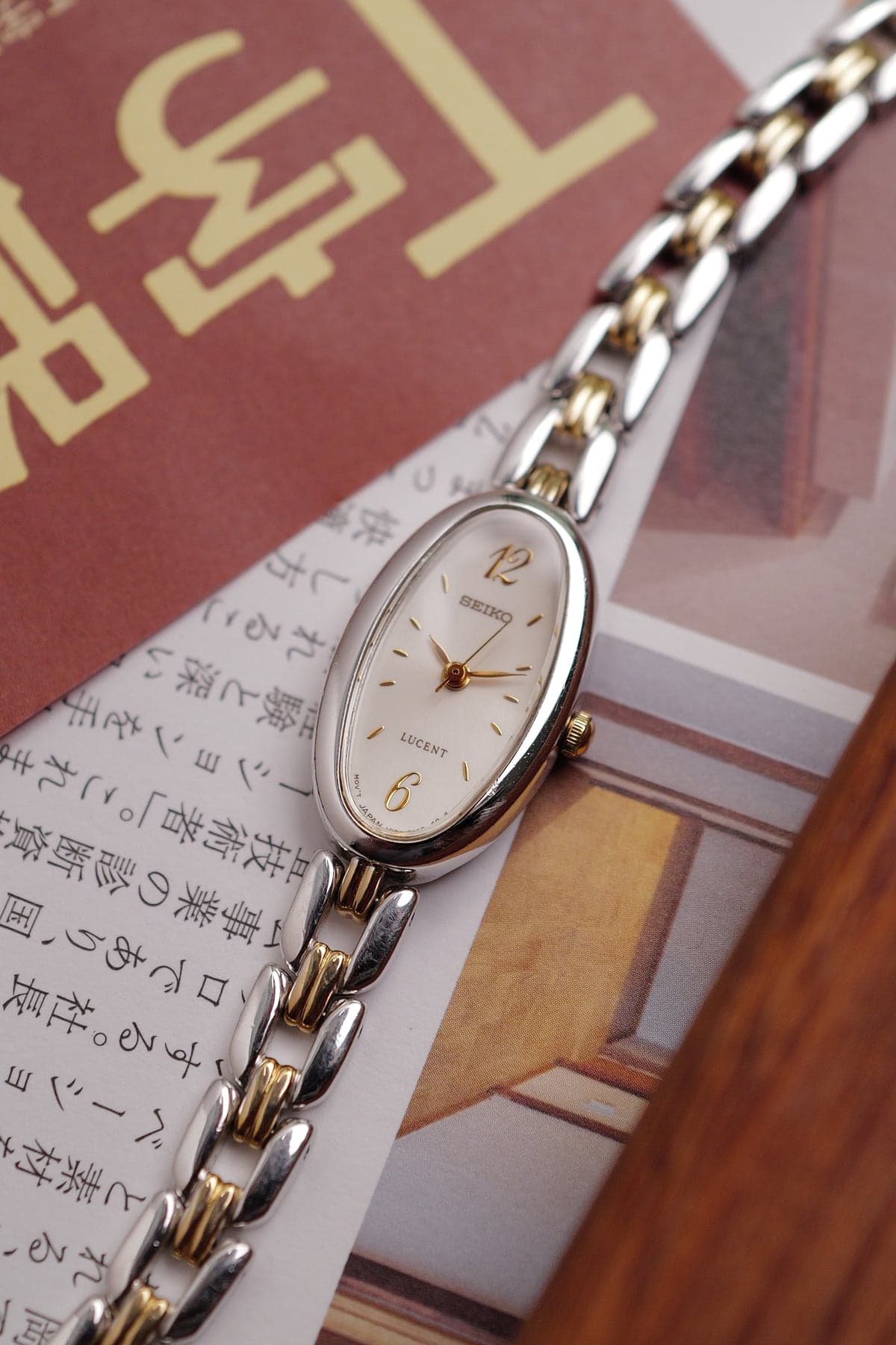 Seiko 2-Tone Baignorie Allongee Circa. 1996