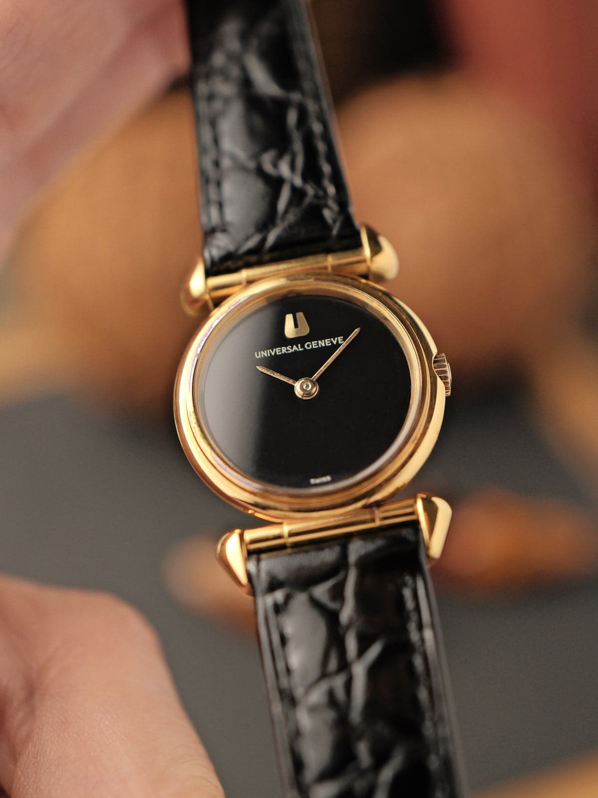 Universal Geneve Round "Convertible Lugs" Ref. 542678 (Circa 1970s)